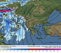 Ο καιρός της 28ης Οκτωβρίου