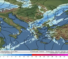 Ο καιρός του Σαββατοκύριακου