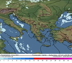 Ο καιρός του Σαββατοκύριακου