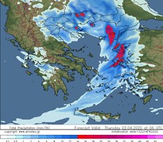 Με βροχές και χιόνια μπήκε ο Απρίλιος...