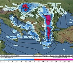 SiMeteoAlarm - Δελτίο έντονων καιρικών φαινομένων