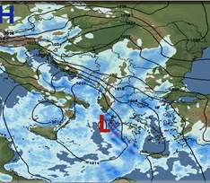 Πρόγνωση καιρού 31.10... 4.11.2026