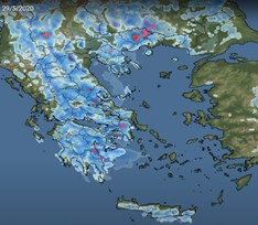 SiMeteoalarm - Δελτίο καταιγίδων