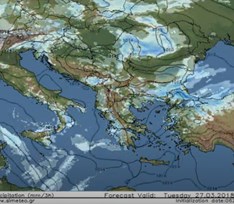 Precipitation Prediction for Norteastern Europe  - 26... 29/3/2018