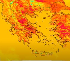 Προσομοίωση καιρού Ελλάδος 24... 28 Απριλίου 2018 / SiMeteo.gr