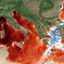 Η επίδραση του Μελτεμιού στο Αιγαίο την ώρα του ευρωπαϊκού θαλάσσιου καύσωνα